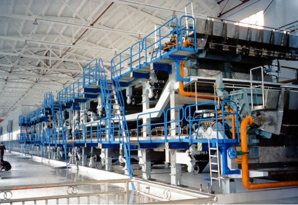 滁州纸机投产使用